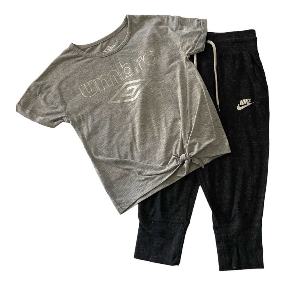 NIKE & UMBRO-GIRLS SIZE 6-ATHLETIC BUNDLE - Picture 1 of 6